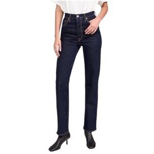 Levis 535 Leggings Women's Size Small Dark Wash Blue Skinny Stretch Denim Jeans